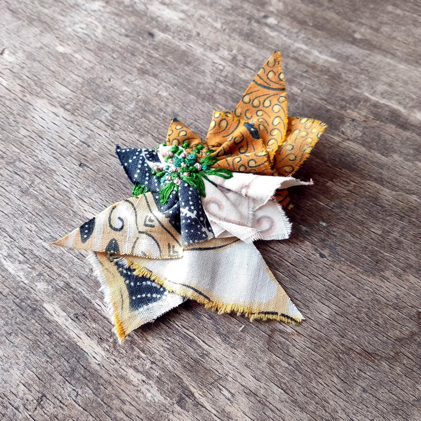 Broche en tissu plif btktvjb