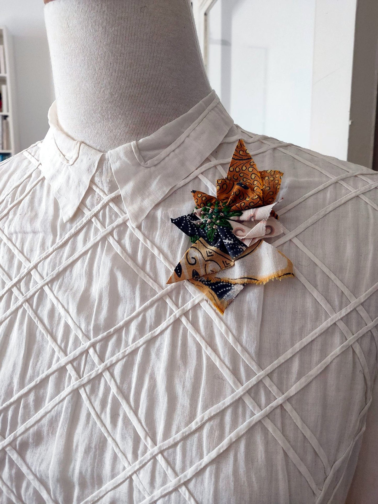 Broche en tissu plif btktvjb
