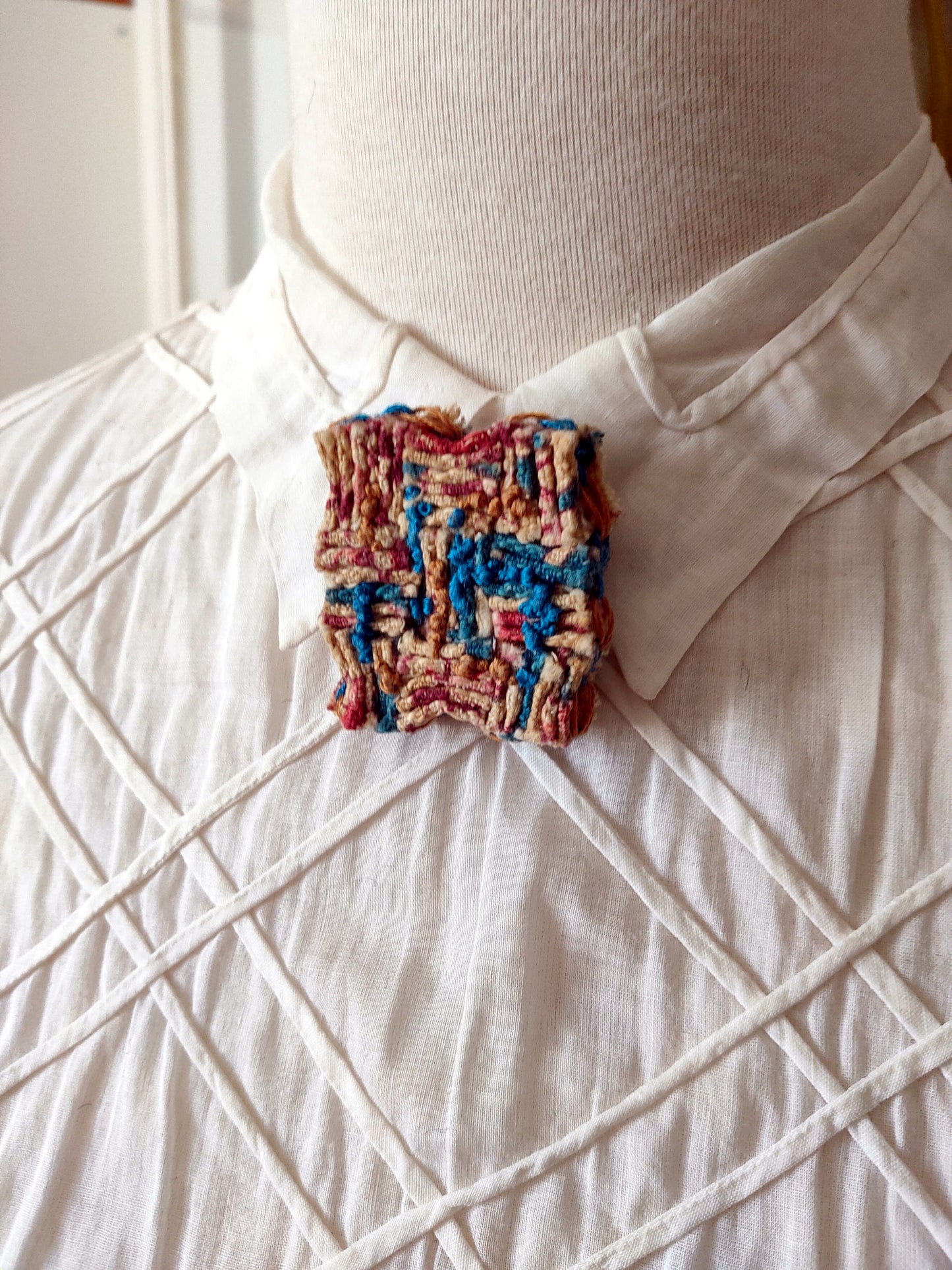 Broche en tissu plif carrbtbt
