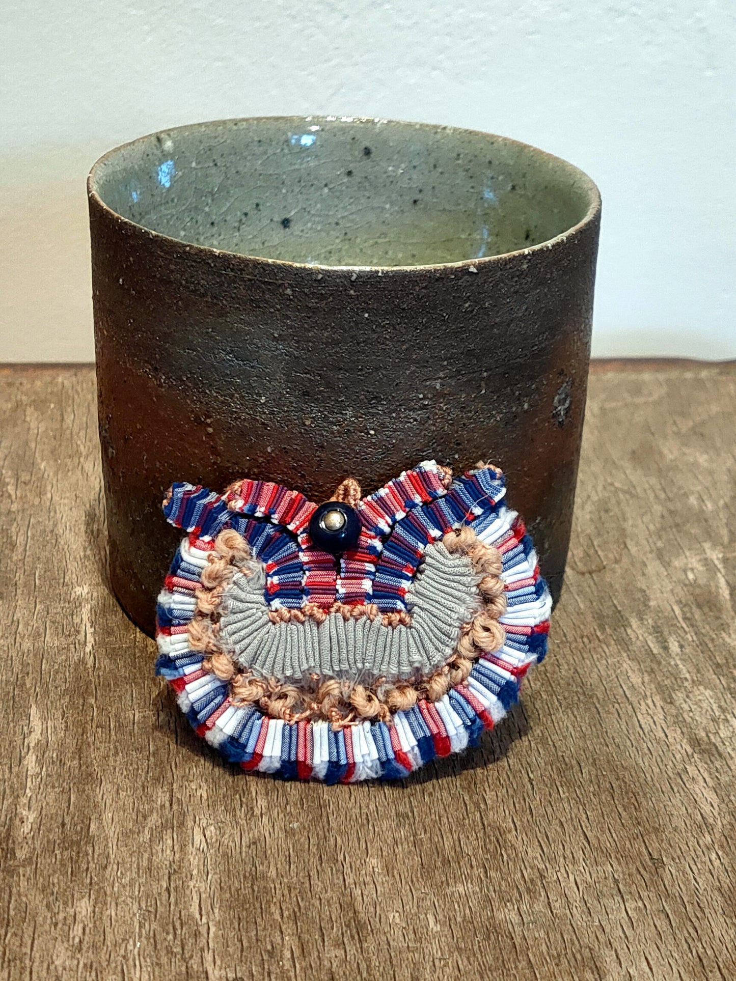 Broche en tissu plif tripot
