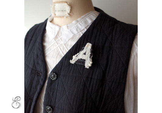 Broche en tissu plif aalf ekn