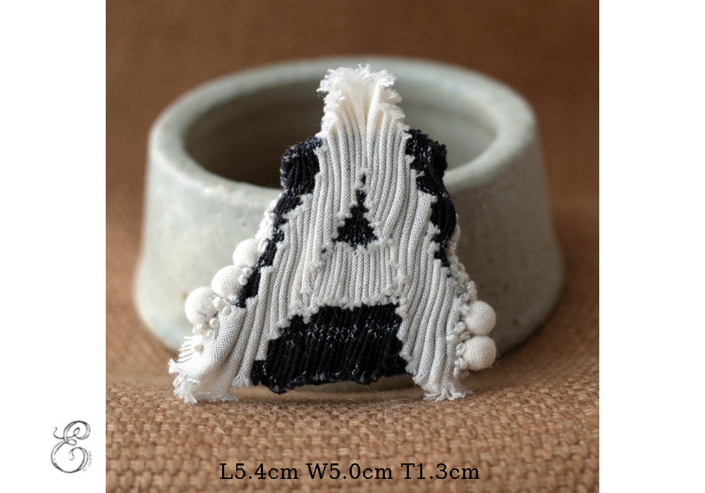 Broche en tissu plif aalf ekn