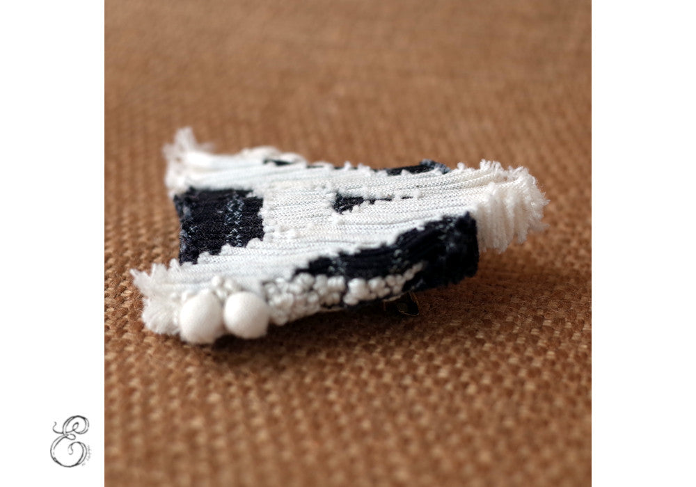 Broche en tissu plif aalf ekn