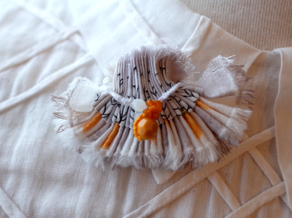 Broche en tissu plif ogpe bjn