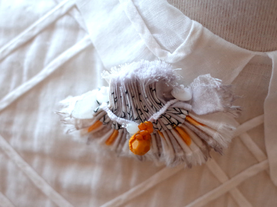 Broche en tissu plif ogpe bjn