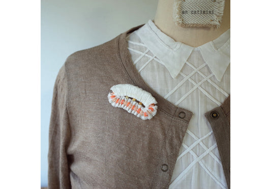 Broche en tissu plif ovgi bps