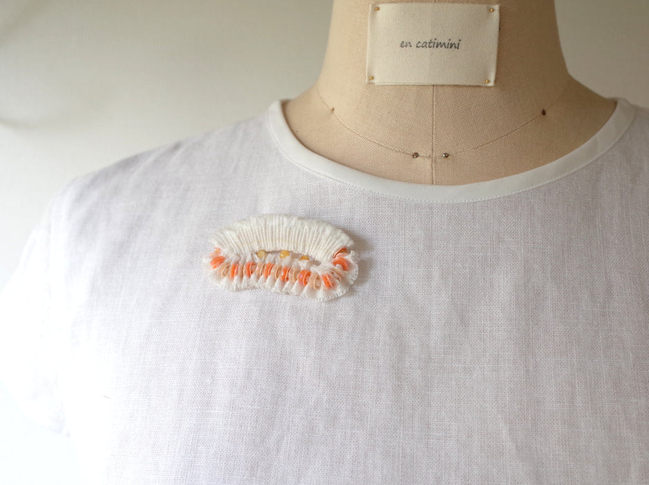 Broche en tissu plif ovgi bps