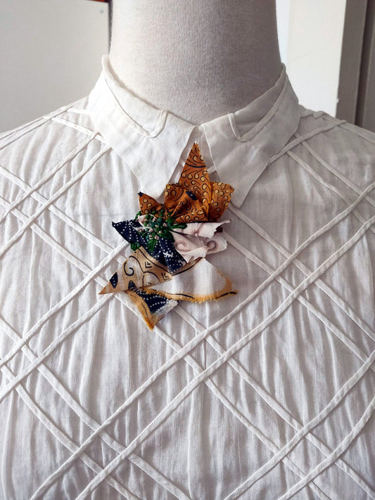 Broche en tissu plif btktvjb