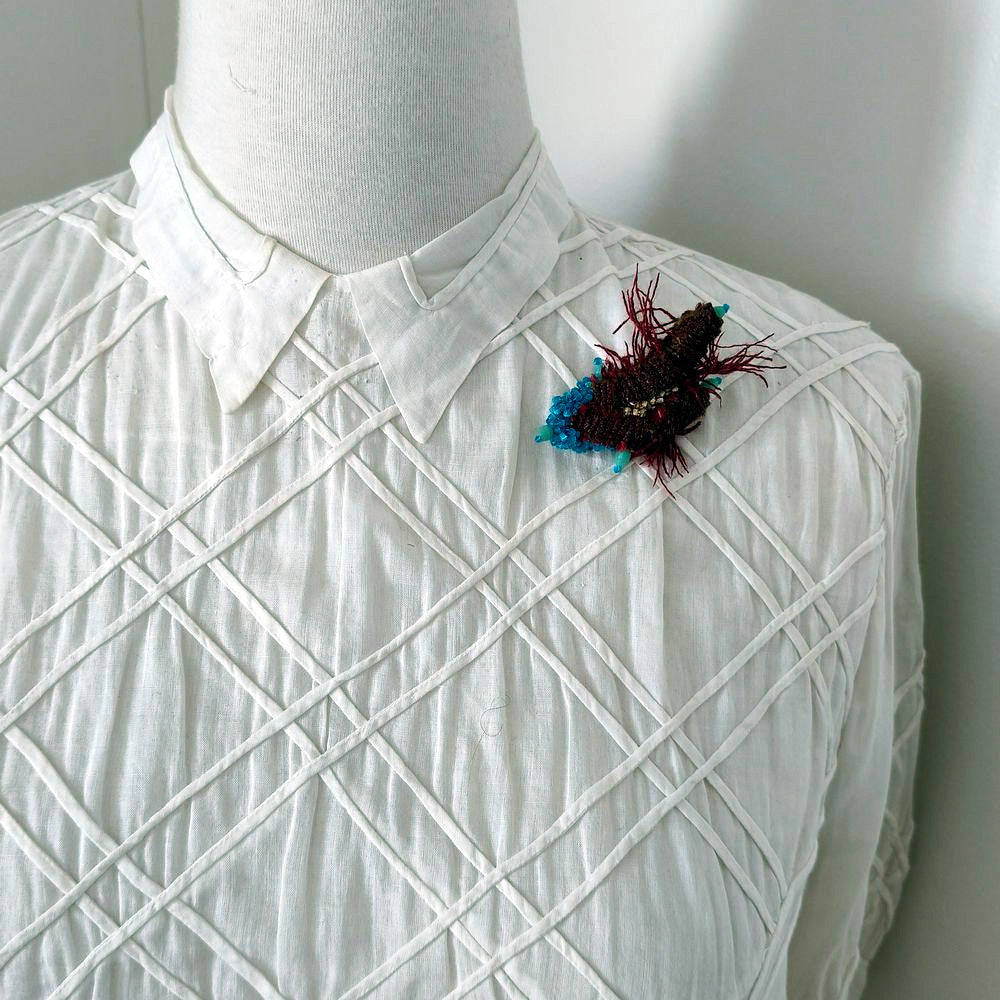 Broche en tissu plif clbmanps