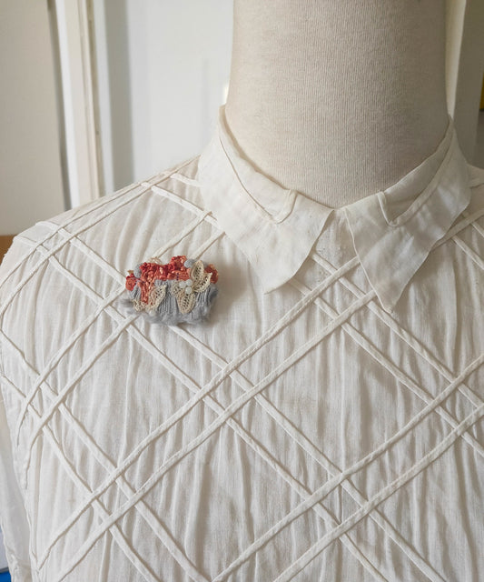 Broche en tissu plif goadfl