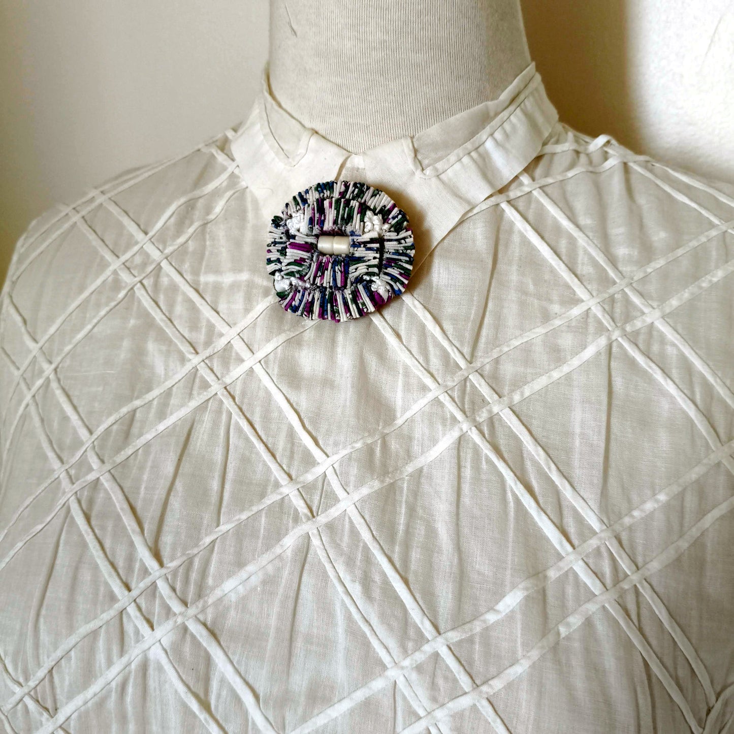 Broche en tissu plif indvvb