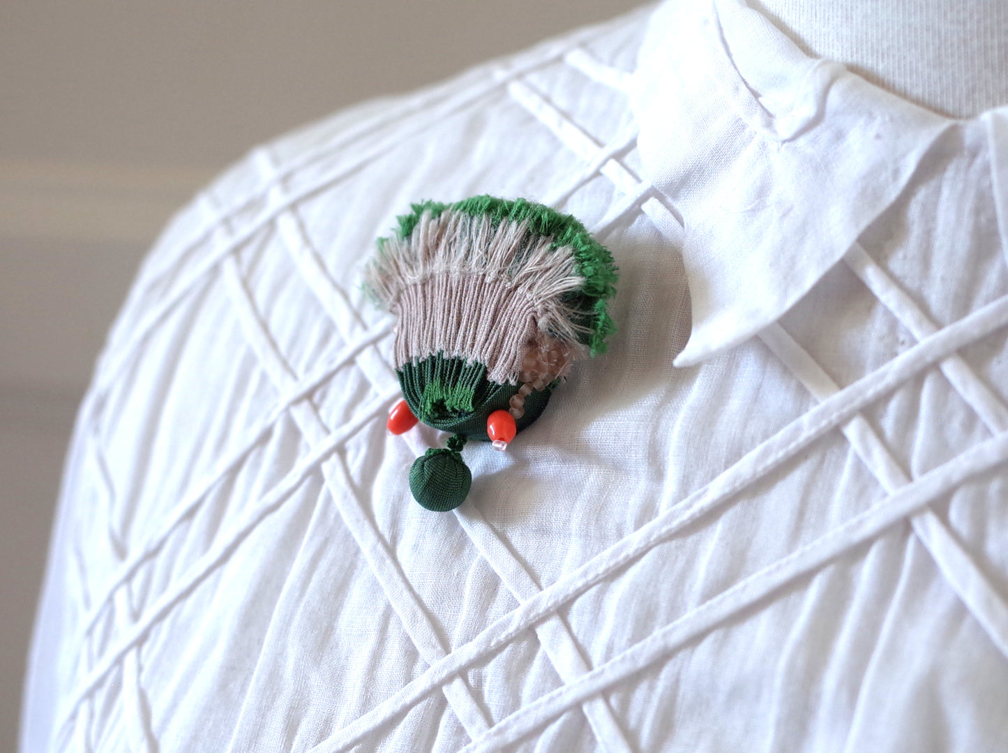 Broche en tissu plif svcp