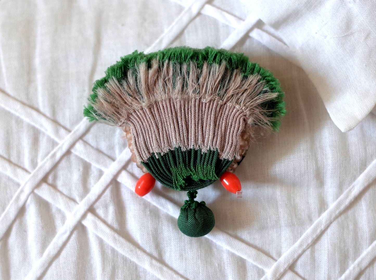 Broche en tissu plif svcp